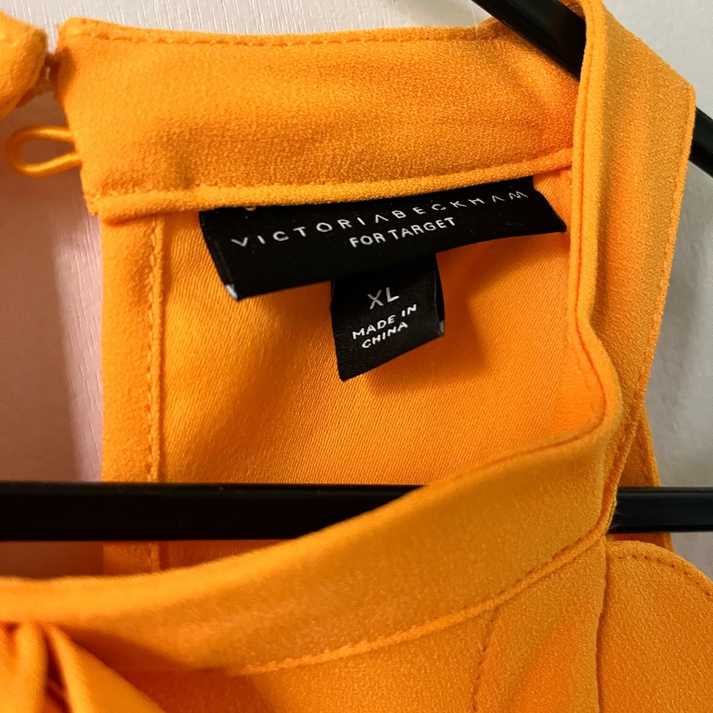 NWT Victoria Beckham for Target Ruffled Top - Picture 4 of 5